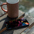 Chromatic Splatter Black iPhone 11 Skin